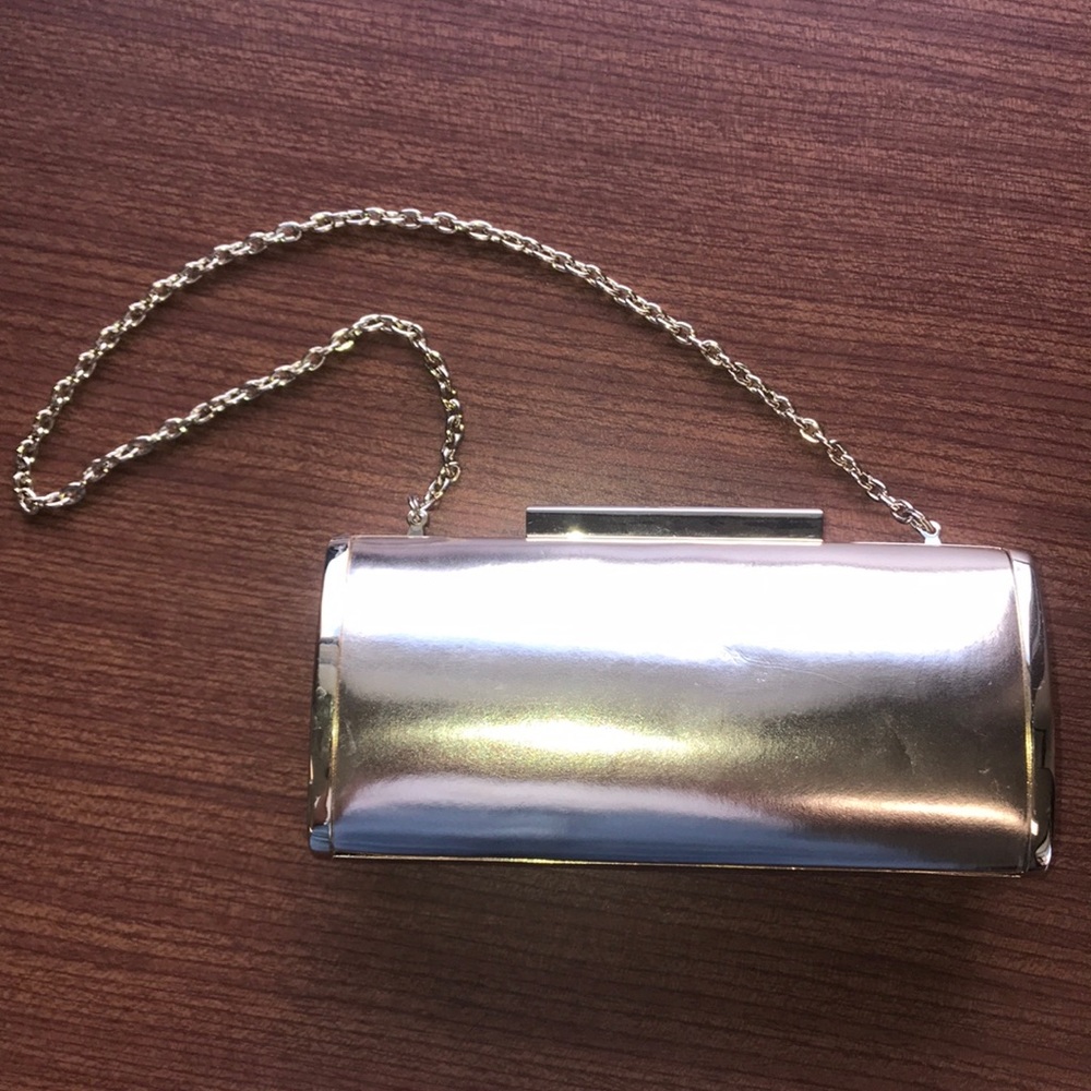 Banana Republic Gold Clutch